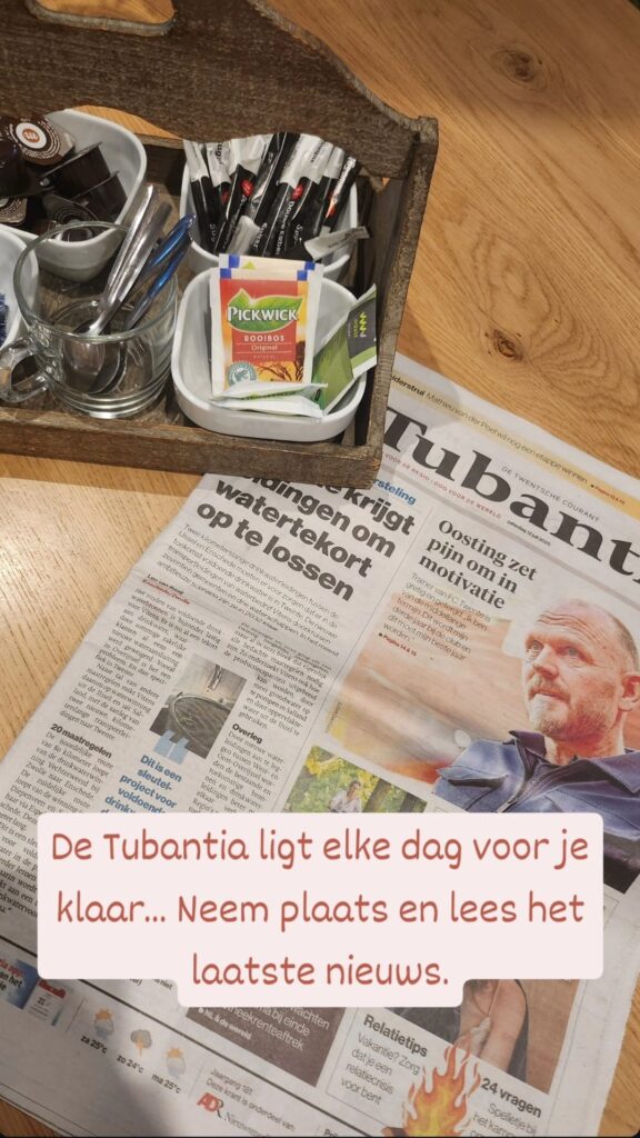 Lees gratis de Tubantia en ontmoet elkaar!